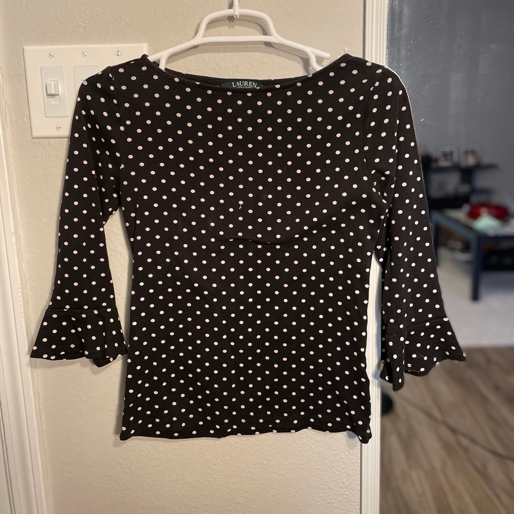 Ralph Lauren Polkadot Blouse